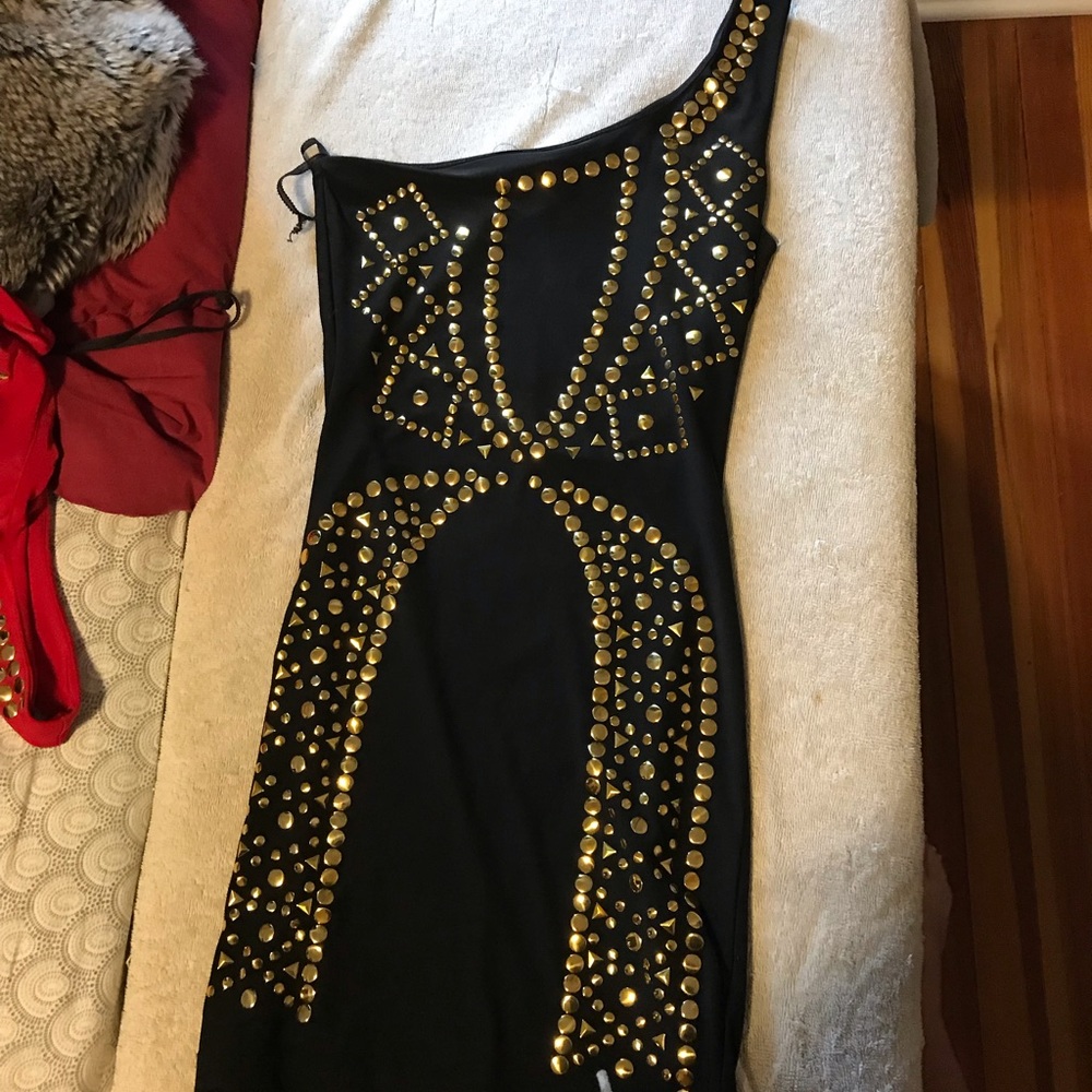 Black going out dress